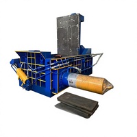 Presse à balles automatique haute performance en acier inoxydable pour ferraille et aluminium, à cycle rapide et économie de main-d'œuvre