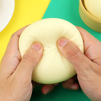 Jouets anti-stress en forme de petits pains colorés et mignons, à rebond lent, en gros