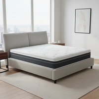 Matelas épais taille full très confortable mousse légère tissu respirant contre douleurs dorsales longue durée de vie