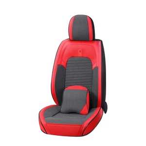 Housses de siège de voiture en cuir Housse de siège en lin de luxe Housses de siège pour automobiles - Product Image 5