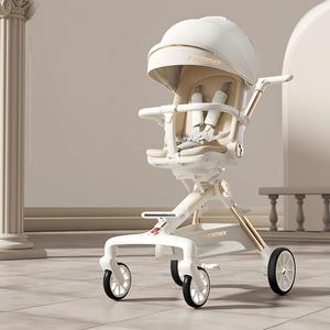 Passeggino di Alta Qualità per Neonati, Lussuoso Sistema di Viaggio 4-in-1, Carrozzina Pieghevole Multifunzione per Bambini - Product Image 2