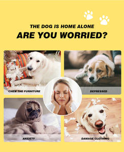 Mainan Anjing PVC Ramah Lingkungan dan Tahan Lama, Bola Mainan Anjing dengan Suara, untuk Menggigit dan Mengunyah, Gaya Kartun, dengan Lubang untuk Menyimpan Makanan - Product Image 6