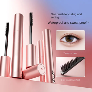 Máscara <span class=keywords><strong>de</strong></span> <span class=keywords><strong>pestañas</strong></span> personalizada con logotipo <span class=keywords><strong>de</strong></span> maquillaje <span class=keywords><strong>de</strong></span> Ojos <span class=keywords><strong>de</strong></span> <span class=keywords><strong>pestañas</strong></span> naturales, fibra 4d, resistente al agua, máscara negra <span class=keywords><strong>de</strong></span> larga duración, <span class=keywords><strong>volumen</strong></span> <span class=keywords><strong>y</strong></span> <span class=keywords><strong>longitud</strong></span> adicionales - Product Image 4