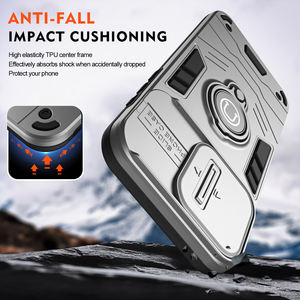 Funda para teléfono móvil <span class=keywords><strong>con</strong></span> anillo de montaje en coche para Oppo Find X8/X8 Pro Armor Slide Camera Widow Lens Protection Cover - Product Image 5