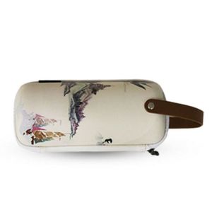 Portable EVA Ceramic <b>Teapot</b> <b>Set</b> with Shockproof Case Box Traditional Pattern Design for Travel/Home Outdoor Compact Size - Product Image 4