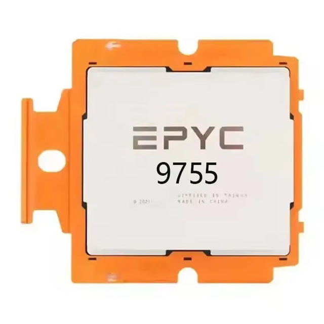 Servers CPU 9755 100-000001443 128 Cores 256 Threads Sp5 1P / 2P Processor Enterprise Server R6725 R7725 Xe7745 Xe9685l Xe9785l