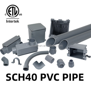 Tubería Eléctrica <span class=keywords><strong>de</strong></span> <span class=keywords><strong>PVC</strong></span> SCH40 <span class=keywords><strong>de</strong></span> Buena Calidad China, <span class=keywords><strong>Tubo</strong></span> <span class=keywords><strong>de</strong></span> Plástico Gris UPVC <span class=keywords><strong>de</strong></span> 1 Pulgada, Conexión <span class=keywords><strong>de</strong></span> <span class=keywords><strong>PVC</strong></span> - Product Image 1