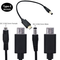 FABRICACIÓN OEM ODM USB 3,1 TIPO C A DC 5521 Tipo A MACHO