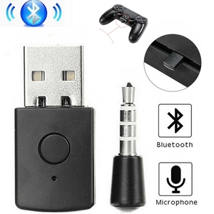 3.5mm Bluetooth v5.0 + EDR USB Bluetooth Dongle phiên bản mới nhất USB không dây bluetooth adapter cho PS4 tai nghe Microphone - Product Image 1
