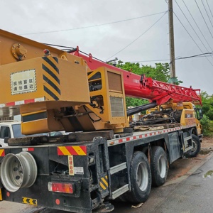 Stable reliable Used Sany STC250 Truck Crane 25 Ton All-Terrain Mobile Lifting Scania Engine Rexroth Hydraulics Extended Boom - Product Image 1