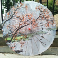 Vente en gros parapluies et parasols de mariage tissu artisanat chinois contrôle manuel parapluies droits motifs imprimés