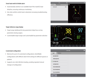 Mindray EPM 12M Vétérinaire Clinique Portable Fabricants Vétérinaire Moniteur Ecg Machine 2.4 Tft Affichage Multi-paramètre Moniteur Patient