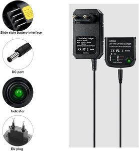 LCS1620B <span class=keywords><strong>Chargeur</strong></span> de batterie au lithium 14V <span class=keywords><strong>18V</strong></span> 20V Max Compatible avec pour <span class=keywords><strong>Black</strong></span> <span class=keywords><strong>Decker</strong></span> BL1514 LBXR20 LBXR20-OPE LB20 LBX20 - Product Image 2