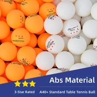 Machine de service de balles de tennis de table professionnelles pour enfants et adultes, compétition et entraînement, trois étoiles, en plastique résistant, légère et de haute qualité