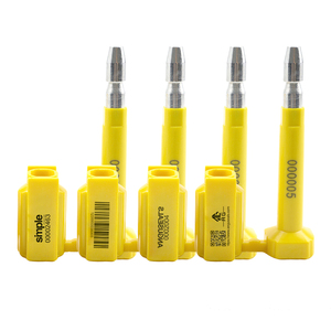 Sceau à boulon en acier galvanisé haute sécurité <span class=keywords><strong>ISO</strong></span> <span class=keywords><strong>17712</strong></span>:<span class=keywords><strong>2013</strong></span> pour conteneur maritime et camion - Product Image 1