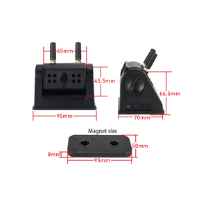 KIT7WBR Cámara de Visión Trasera Inalámbrica y Monitor, Sistema de Monitoreo de Seguridad para Conducir - Product Image 4