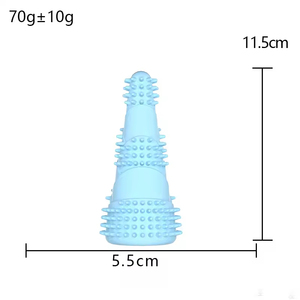 Juguete Masticable para Perros, Cepillo de Dientes, Juguete de Goma para Limpiar los Dientes, Grado Alimenticio - Product Image 3