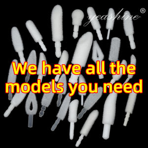 Cabeça de Pincel Labial Substituível com Ponta de Silicone Descartável para Gloss Labial - Product Image 3