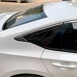 Persianas para Ventanas Laterales Traseras de Automóvil Honda Civic 11.ª Generación Sedán 2022-2024, Estilo Deportivo, Persianas Triangulares para Ventanas - Product Image 6