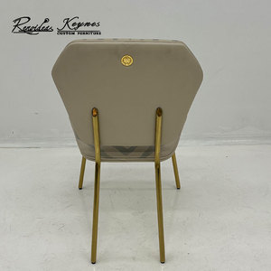 Chaises de salle à manger modernes nordiques, chaises de café sans accoudoirs, faciles à nettoyer pour les cafés très fréquentés - Product Image 5