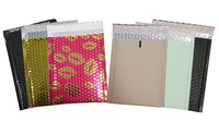 Enveloppes à bulles argentées métalliques personnalisées Sac d'expédition Enveloppes rembourrées en aluminium Sacs à bulles logistiques