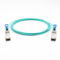 Pabrik Cina Menyediakan Kabel AOC QSFP+ OM3 40G, Kabel Serat Optik Kecepatan Tinggi, dan Kompatibilitas Multi-perangkat