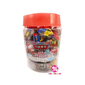 Venta caliente coche <span class=keywords><strong>de</strong></span> carreras en forma <span class=keywords><strong>de</strong></span> mermelada <span class=keywords><strong>de</strong></span> Chocolate galleta caramelo niños juguete colorido sorpresa huevo dulce Chocolate - Product Image 6