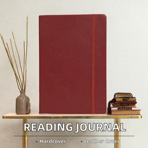 Diario di Lettura in Pelle <span class=keywords><strong>Legend</strong></span> con Copertina Rigida per Amanti dei Libri e Appassionati di Lettura, Regalo per Adulti e Bambini con 180 Recensioni (Bordeaux) - Product Image 6