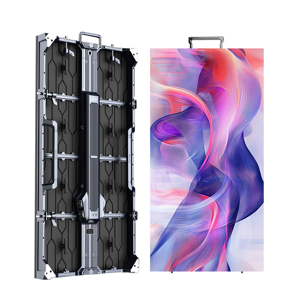 Indoor and Outdoor LED Display Seamless Splicing Stage Background ...