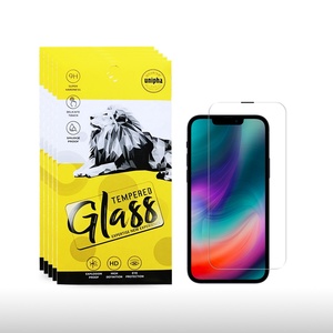 ฟิล์มกระจกนิรภัยเต็มจอแบบเต็มกาว 9H HD 21D สำหรับ iPhone 6 7 8 Plus X XR 11 12 Pro 13 Pro ขายดี - Product Image 1