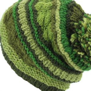 Custom Wholesale Fisherman Logo Recycled Yarn Acrylic Warm Plain Winter Hat Unisex Sport Long Ribbed - Product Image 2