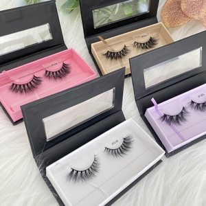 <span class=keywords><strong>Faux</strong></span> <span class=keywords><strong>Cils</strong></span> Naturels en Vison Synthétique Étiquette Privée Individuelle 8-18mm Soie 3D <span class=keywords><strong>Faux</strong></span> <span class=keywords><strong>Cils</strong></span> Vison Personnalisés - Product Image 4