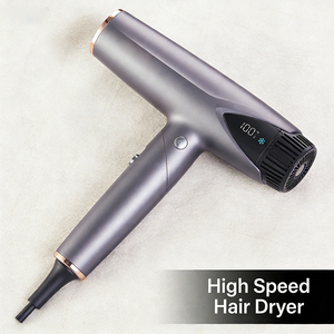 Secador de Pelo Iónico de Alta Velocidad con Motor sin Escobillas, Ligero y Potente, para Volumen, Uso en Hoteles y Salones, Diseño Plegable y Portátil - Product Image 1