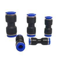 Connecteur rapide pneumatique en PU, raccords pneumatiques en plastique, connecteur de tuyau