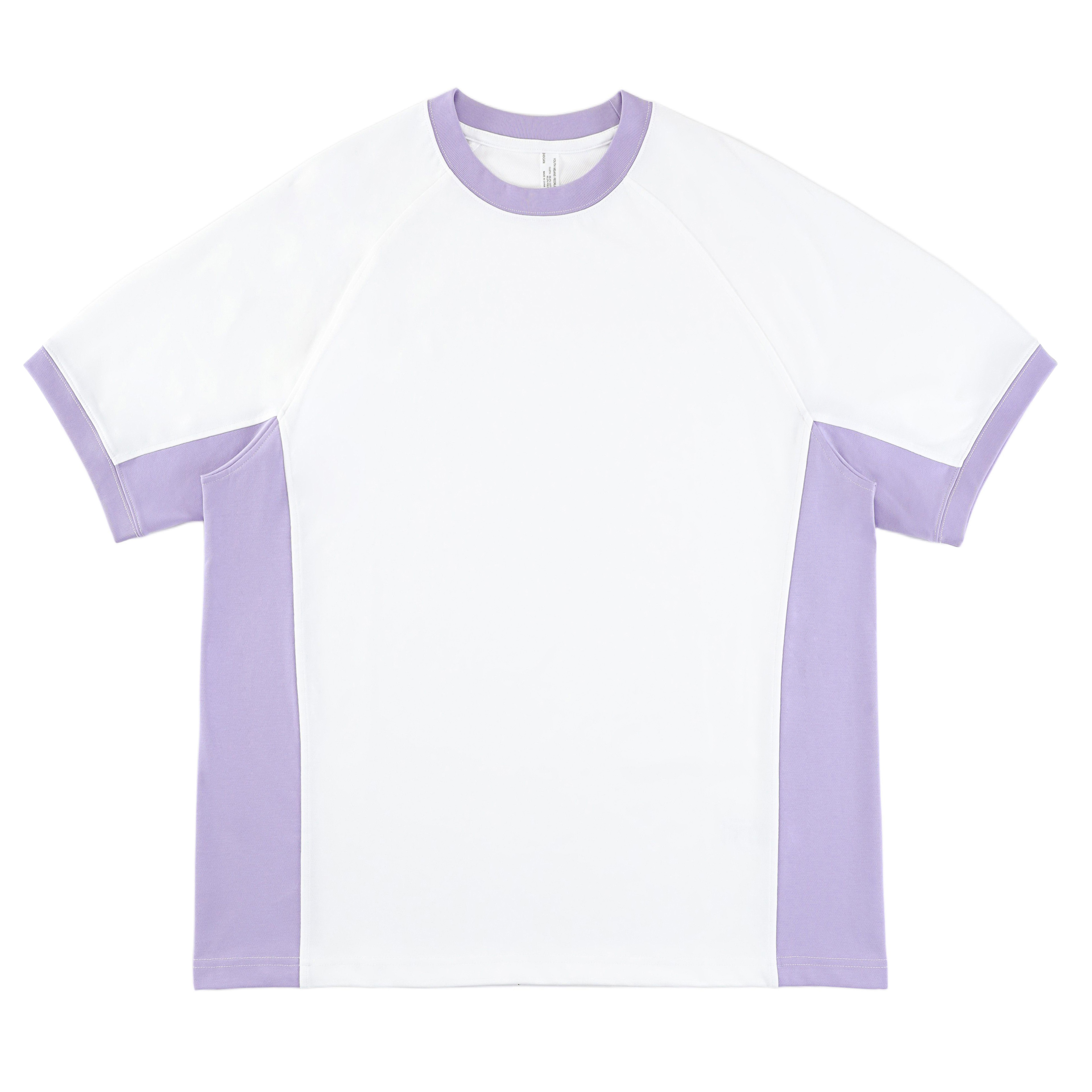White and purple