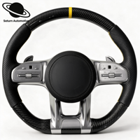 Nouveau volant en cuir pour Mercedes-Benz pour les modèles W223/W213/206/W222/GLC/X253/C253/CLA W117 GLE/CLS avec matériaux PU/PVC