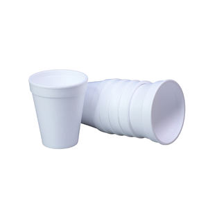 Nouvelle arrivée Gobelets en mousse personnalisés de 16oz Gobelets en polystyrène blanc pour isoler les boissons chaudes et froides - Product Image 1