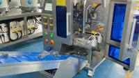Kit de composants de fixation automatique pour machine d'emballage et de comptage, avec 2 bols vibrants, attaches métalliques et accessoires de roulements
