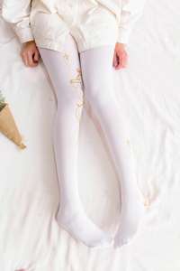 <span class=keywords><strong>Calze</strong></span> Autoreggenti Uniche Taglie Forti con Gonna Nera in Nylon per Donna - Product Image 3