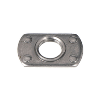 Écrous en T à projection en acier inoxydable A2 et acier au carbone, à base plate, pour assemblage par soudure en T