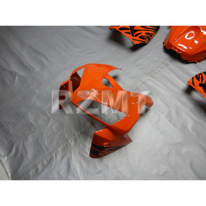 ชุดแฟริ่งรถมอเตอร์ไซค์ Honda CBR600RR ปี <span class=keywords><strong>2005</strong></span> 2006 CBR <span class=keywords><strong>600RR</strong></span>  วัสดุ ABS ฉีดขึ้นรูป ชิ้นส่วนตัวถังแบบกำหนดเอง ชุดแฟริ่ง H0605-112a - Product Image 3