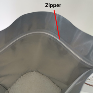 Stampa personalizzata in alluminio Stand Up Pouch in plastica con sigillo termico isolante per imballaggio di <span class=keywords><strong>semi</strong></span> agricoli - Product Image 5