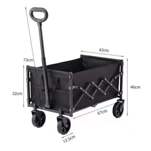 Carrito para Perros Grandes de Alta Resistencia: Plegable, de Gran Capacidad, Todoterreno, para Campamentos, Senderismo y Viajes en Auto - Product Image 6