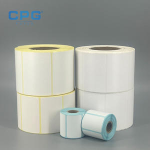 Papel de Etiquetas Térmicas de Primera Calidad con Certificación FSC de 100x150 mm y 130 g/m², Etiqueta Térmica Directa para Inventario de Almacén - Product Image 1