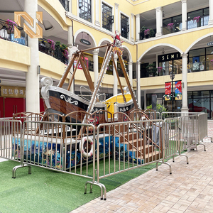 Manège <span class=keywords><strong>Pirate</strong></span> Ship Ride <span class=keywords><strong>en</strong></span> fibre de verre 8-12 places 4KW 380V 220V pour parcs d'attractions, parcs à thème, fêtes foraines et carnavals, à vendre - Product Image 1