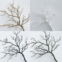 Branche d'arbre artificielle sèche de bonne qualité, branche de corail artificielle sèche en gros pour la décoration de la maison et le Nouvel An