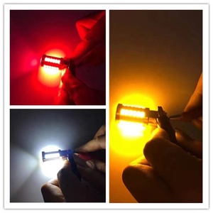 <strong>PY21W</strong> P21/5W 1156 Ba15s 1157 Bay15d for Car LED Bulbs Turn Signal Light 12V 33SMD Red Yellow White Brake Reverse Parking Lamps - Product Image 6