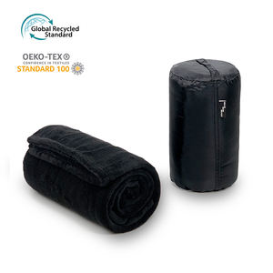 ผ้าโพลีเอสเตอร์ผ้าสักหลาดขนแกะแบบใช้แล้วทิ้งสำหรับเดินทางที่นอนเครื่องบินแบบใช้แล้วทิ้ง - Product Image 1