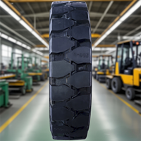 Pneu industriel solide Topower 27X10-12 pour chariots élévateurs Linde Toyota, roues tout-terrain