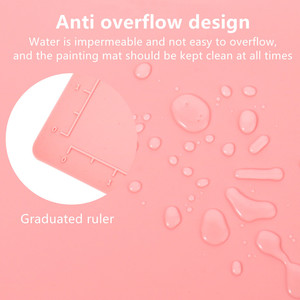 สินค้าใหม่ 2024 ซิลิโคนวาด<span class=keywords><strong>ภาพ</strong></span> Art Mat หัตถกรรมสีทําความสะอาดง่ายซิลิโคนหัตถกรรม Mat ถ้วย<span class=keywords><strong>ภาพ</strong></span>วาด Art Mat - Product Image 5